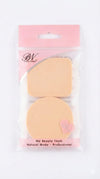 Beauty Naked Makeup Sponge Puff Set – Soft Blending Sponges for Foundation, Powder & Concealer